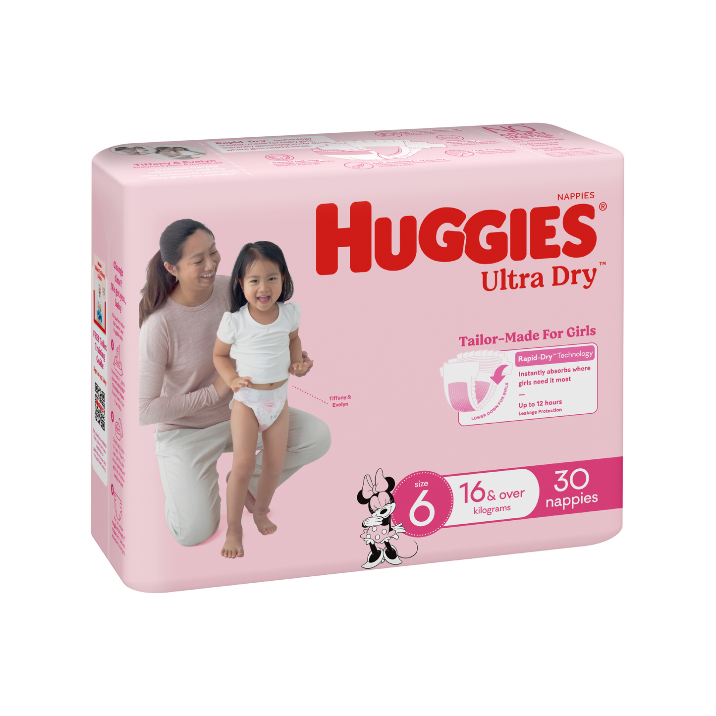 Huggies - Ultra Dry Nappies - Girls