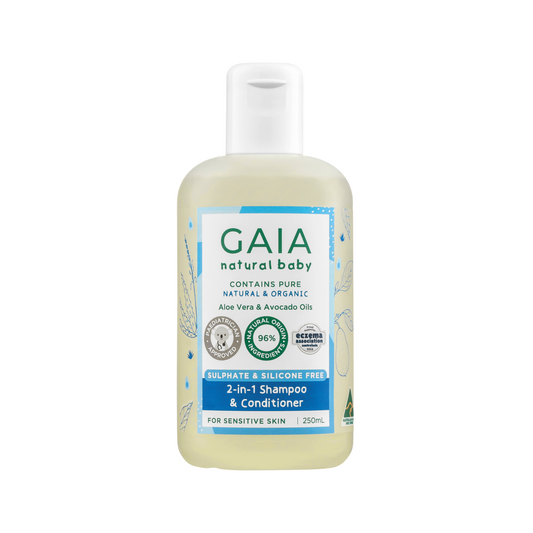 Gaia Natural Baby 2-in-1 Shampoo & Conditioner