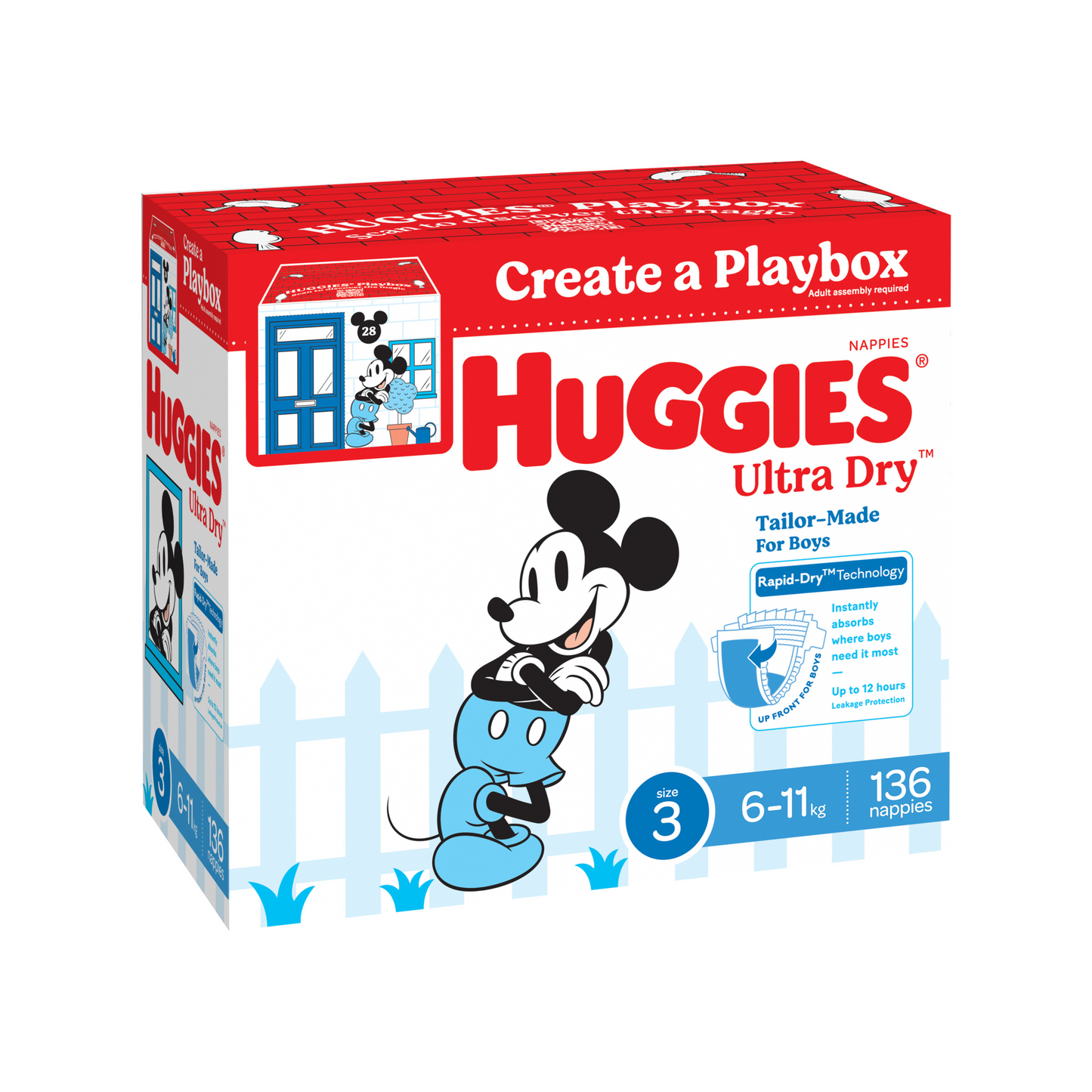 Huggies - Ultra Dry Nappies - Boys