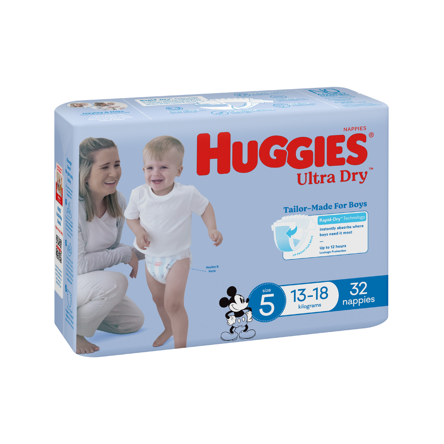 Huggies - Ultra Dry Nappies - Boys