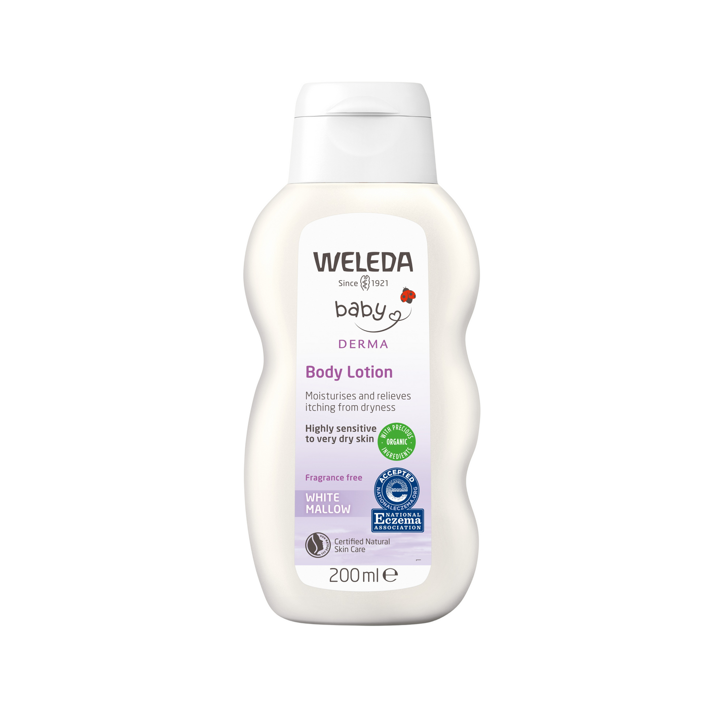 Weleda - Baby Derma Body Lotion White Mallow Fragrance Free