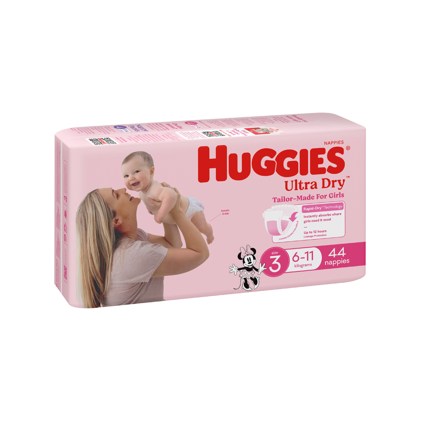 Huggies - Ultra Dry Nappies - Girls