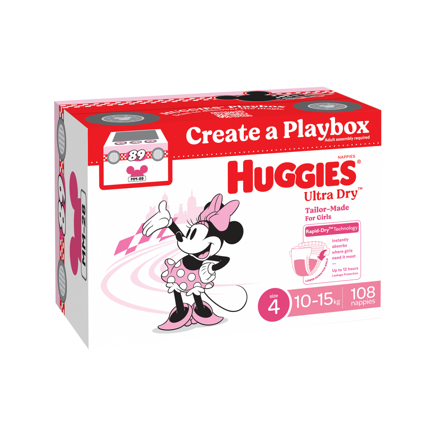Huggies - Ultra Dry Nappies - Girls