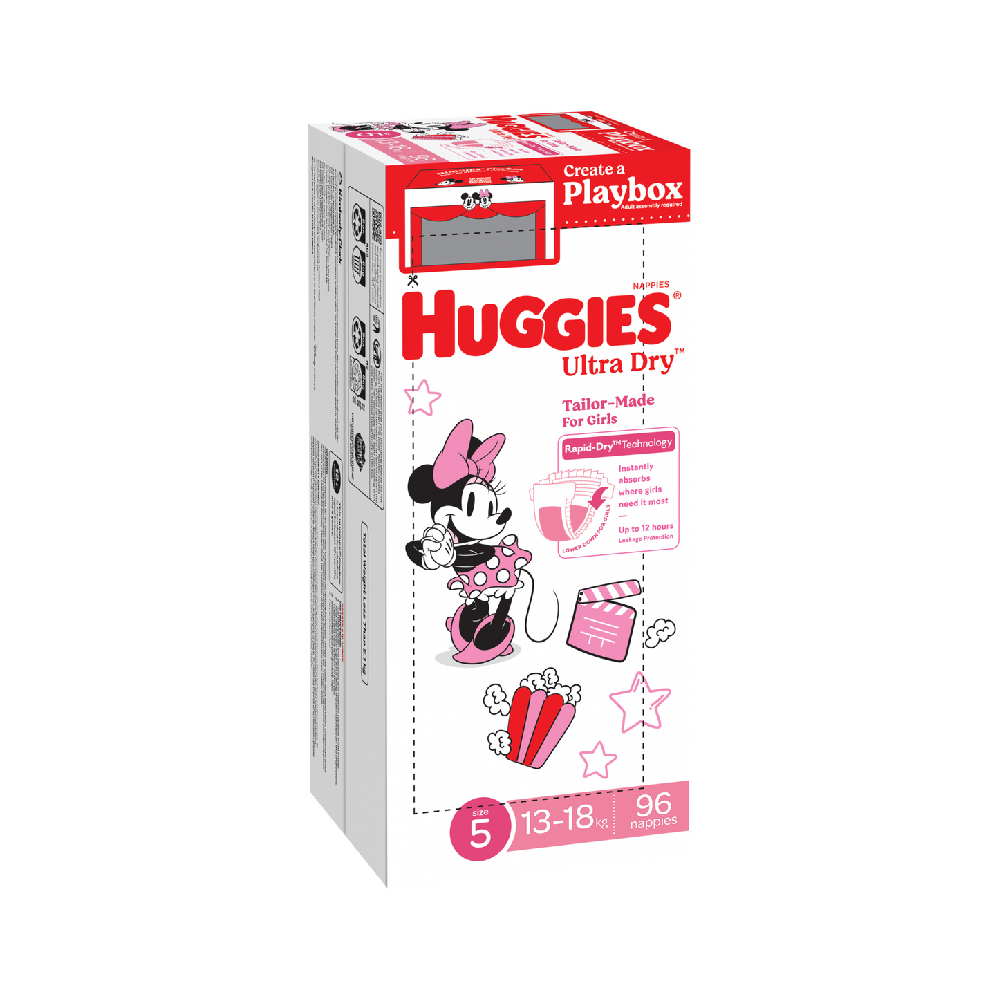 Huggies - Ultra Dry Nappies - Girls